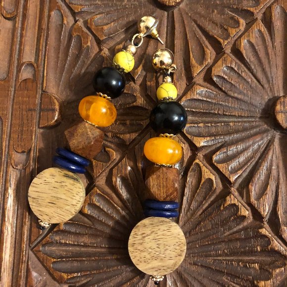 Jewelry - large statement earrings